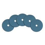 10" Blue Medium Duty Floor Scrubbing Pads - Case of 5
