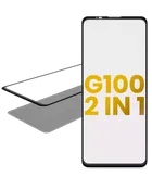 2 in 1 Front Glass With OCA Pre-Installed For Motorola Moto G100 (XT2125-4 / 2021)