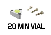 20 MIN BUBBLE VIAL (SCREWS INCL)