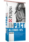 Purina® Impact® All Stages 14% Pelleted Horse Feed