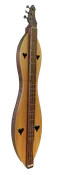 3FHWS - 3 String Bass, Flathead, Hourglass Bass with Walnut back and sides, Spruce top