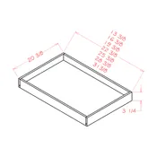 18″ Roll Out Shelf
