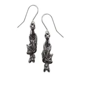 Awaiting the Eventide Bat Earrings