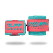 16" Villain Wrist Wraps - TEAL & PINK