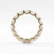3.06 CTW Lab-Grown Diamond Eternity Band | 14K Yellow Gold