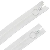 8" Hoop Pull Zippers Assorted Colors
