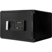 0.54 Cubic Ft Keypad Fireproof Security Safe - Black