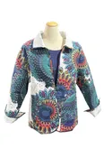 Anu by Natural Fashions Reversable Jacket in Caledonia Style 16581