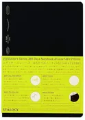 365DAYS NOTEBOOK A5 BLACK GRID