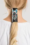 4″ Tribal Butterfly Leather Hair Glove