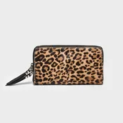 Clingy Wallet in Calf Hair