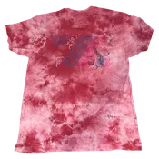 Assholes Live Forever - Tuscan Pink Marble Tie Dye Tee