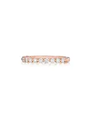 18K Rose Gold 0.50ctw Diamond Band