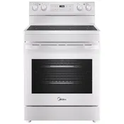 30" 6.3cu.ft. Smooth Top Range