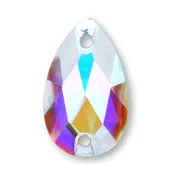 AB (Aurora Borealis) American Oval Crystals