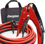 Energizer 2 Gauge 800A Heavy Duty Jumper Battery Cables 16 Ft Booster Jump Start