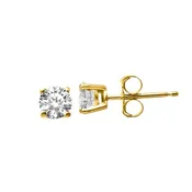 0.51 CTW Classic Diamond Stud Earrings