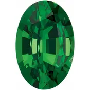 0.62 Carat Oval Shape Garnet Tsavorite GreenColor