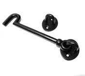 6 Inch Cast Iron Hook and Eye