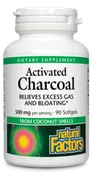 Activated Charcoal 500 mg, 90 sgel