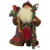 15″ Plaid Santa