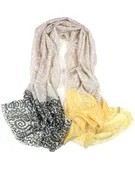100% Wool Scarfs Wraps and Shawls Lace Pattern