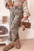Seely Jo Camouflage Studded Jeans