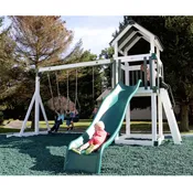 Star Cluster Swingset - Weaver's Stove and Patio