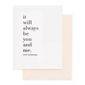 Always You and Me Greeting Card