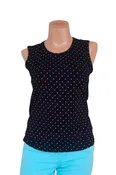 A La Carte Dotted Knit Tank