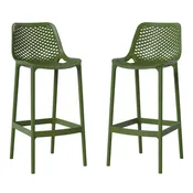 29.5" Outdoor Bar Stool (Set of 2)