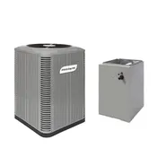 1.5 Ton Frigidaire 14.3 SEER2 R-454B Single Stage Air Conditioner Condenser with 14 1/4″ Wide Multi-Positional Cased Evaporator Coil