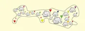 Doc Band Wrap With Elephants