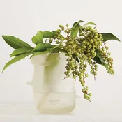 Nubby Glass Vase — Kimberly Rider Interiors