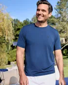 Navy Leisure Tee