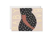 Baby Bump Greeting Card