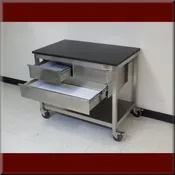 Cart Model <span style="color: #9900ff"><strong>MC-109P-SS-LAB</strong></span> <br> – Stainless Steel Laboratory Cart