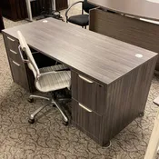 Double Pedestal Desk