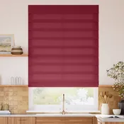Precision Textured Jewel Tones Roman Shades