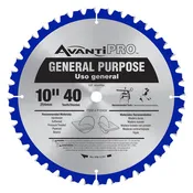 AvantiPRO P1040X Avanti Pro 10" X 40T General Purpose