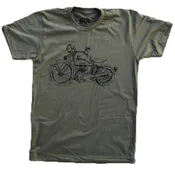 1929 Indian Motorcycle Army T-shirt