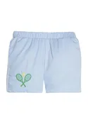 Applique Court Shorts - Tennis