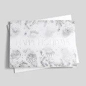 Alabaster Ornaments Holiday Card