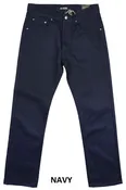 Access Apparel Navy Blue Men's Loose-Fit Jeans