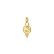 ANGEL PENDANT WITH DIAMONDS