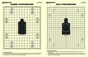 2-Sided 25 Meter M16A2/M4 Zeroing Target