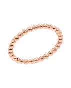 14K White Gold Fancy Stackable Band