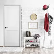 2 Panel Shaker Interior Modern Door Miami FL | MDF Primed Slab or Prehung