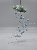 Ceramic Ornament - Jellyfish