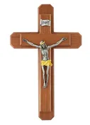 13" WALNUT 'SICK CALL' CROSS (2-TONE)